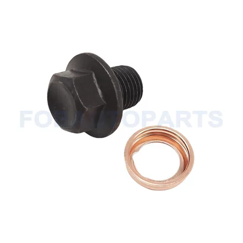 Auto Engine Transmission Oil Drain Cap Assembly Replacement for Nissan 11128-01M00 1112801M00 - image 2